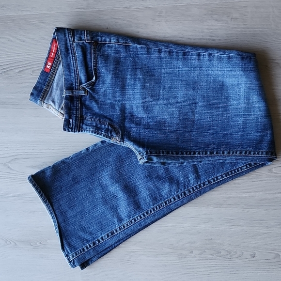 X2 JEAN'S FLARE MIDWAIST FADED BLUE - Picture 2 of 4